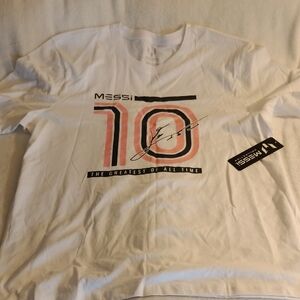 Messi Collection Lionel Messi The Greatest Of All Time Shirt Men's XL NWT